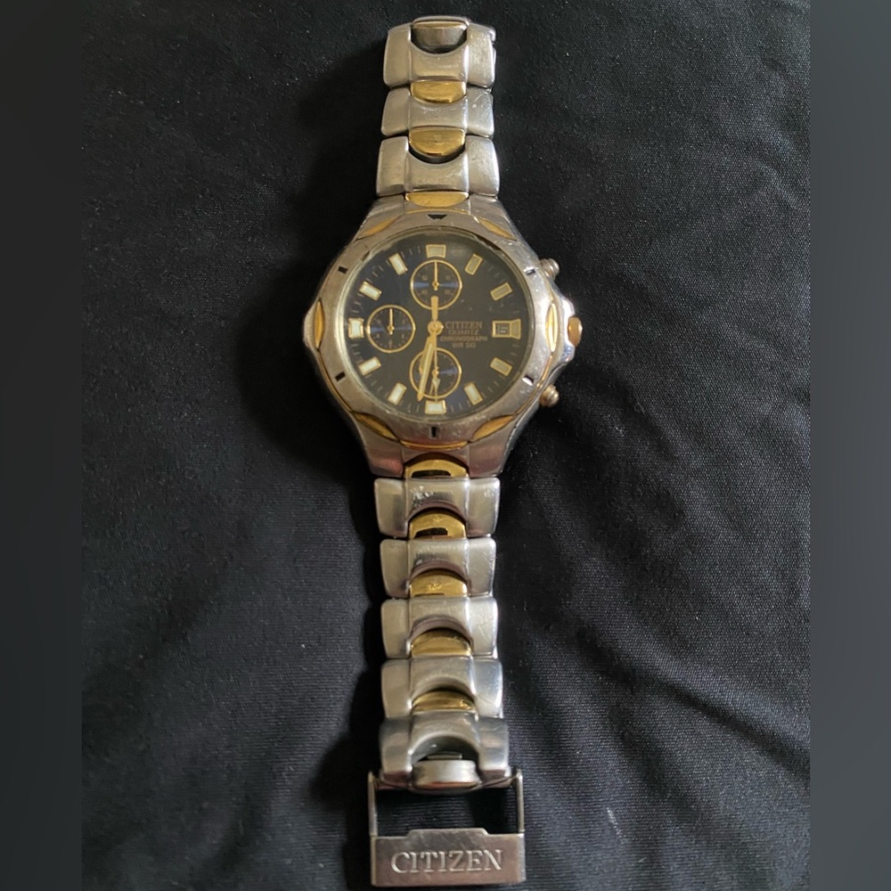 Citizen Quarts Chronograph WR 50 Watch